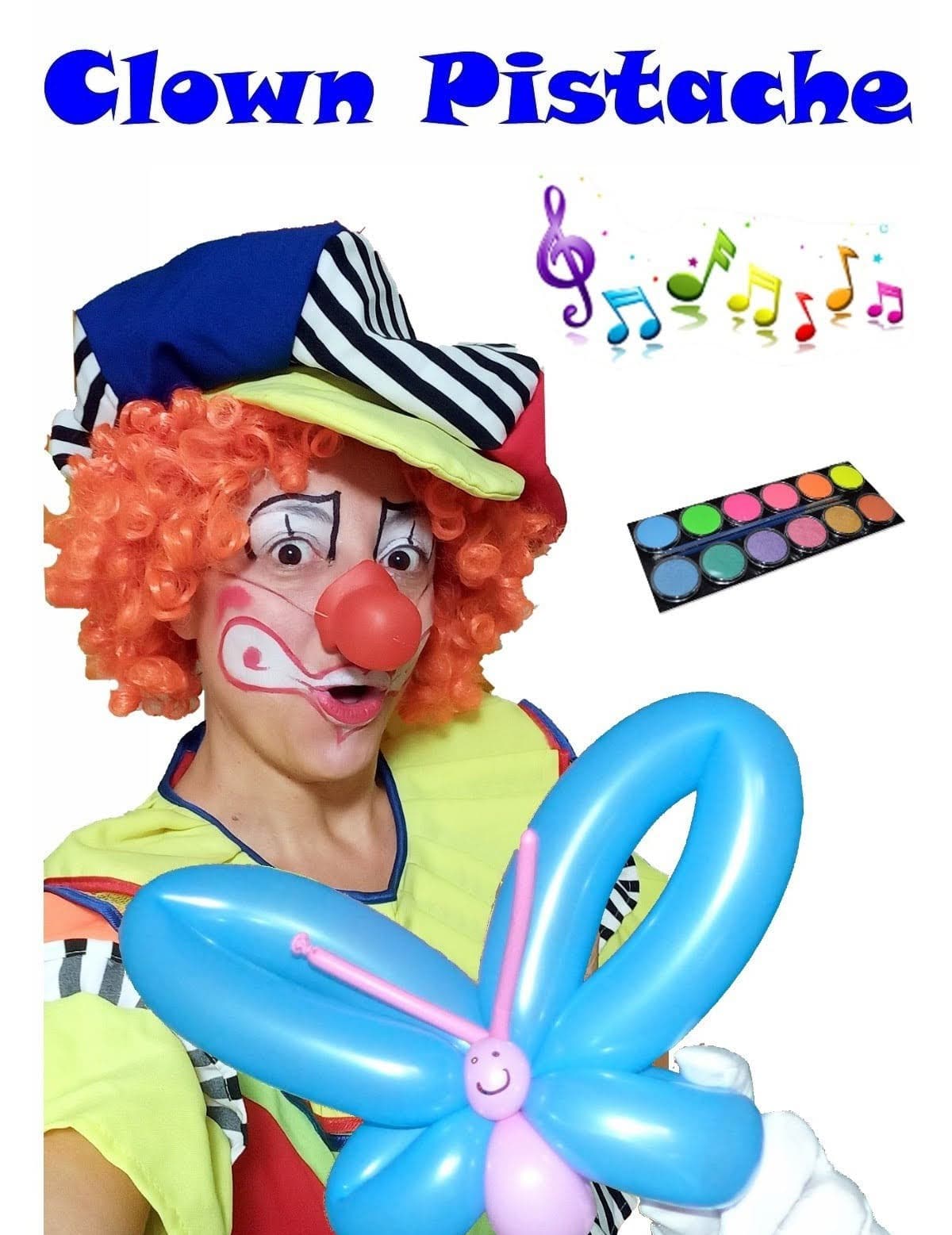 Clown Pistache — Animation à Banon