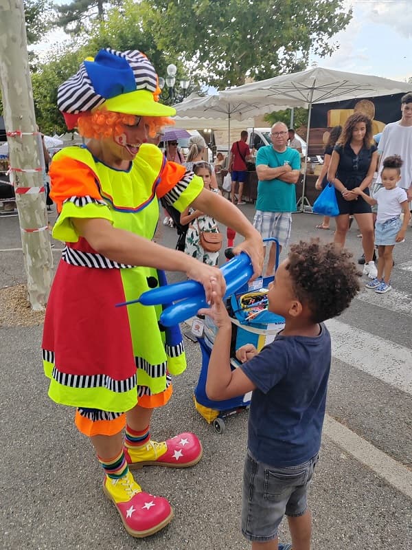 Clown Pistache — Animation à Banon, photo 6