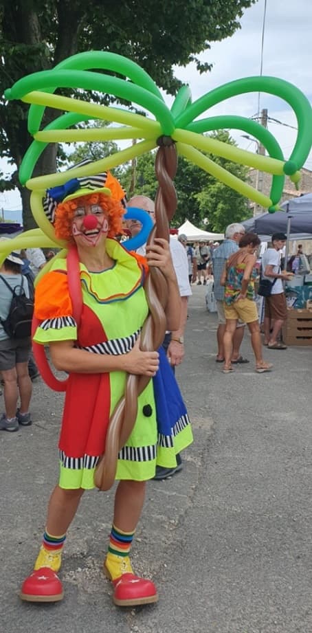 Clown Pistache — Animation à Banon, photo 11
