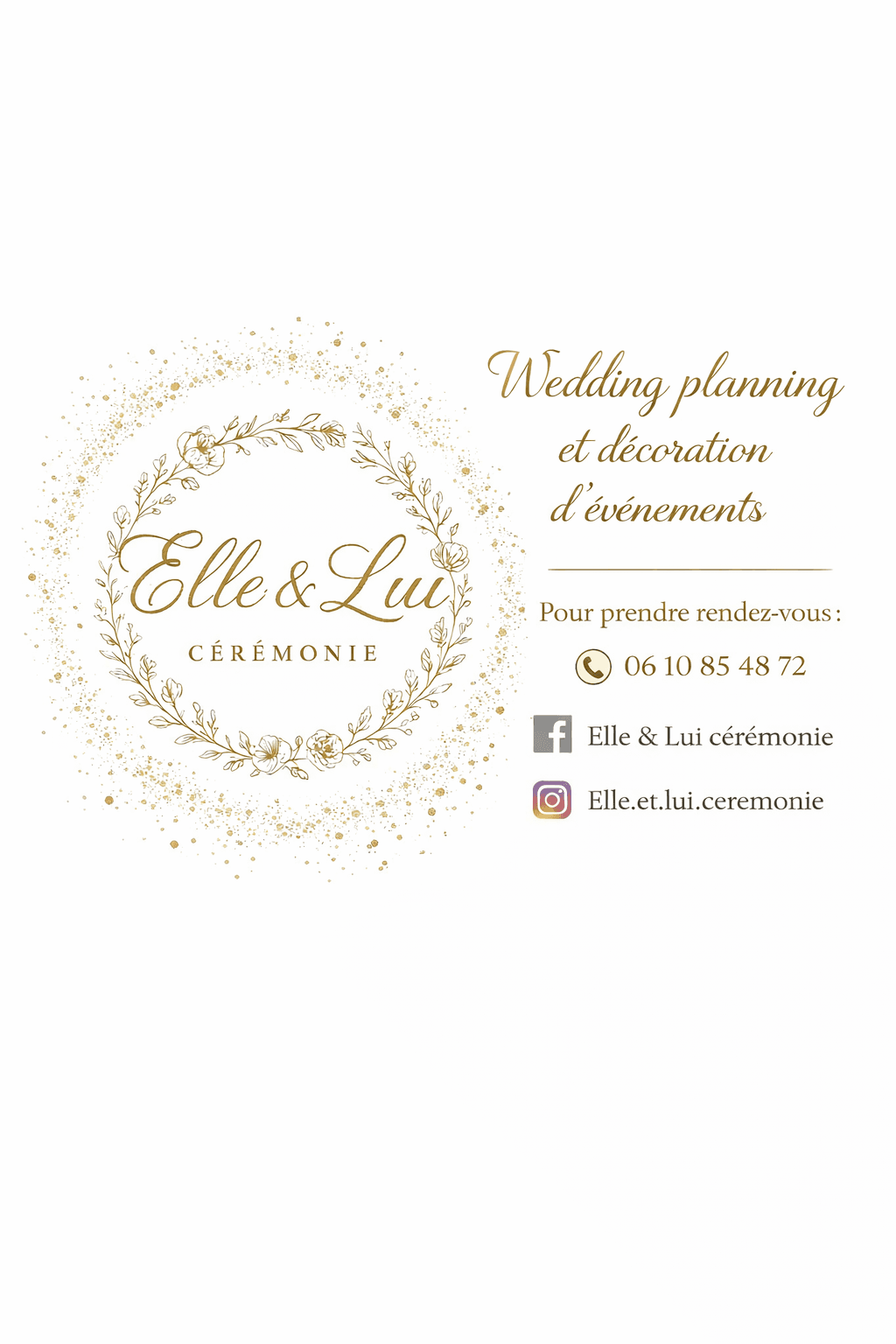 Elle & Lui cérémonie — Décoratrice à Malaunay